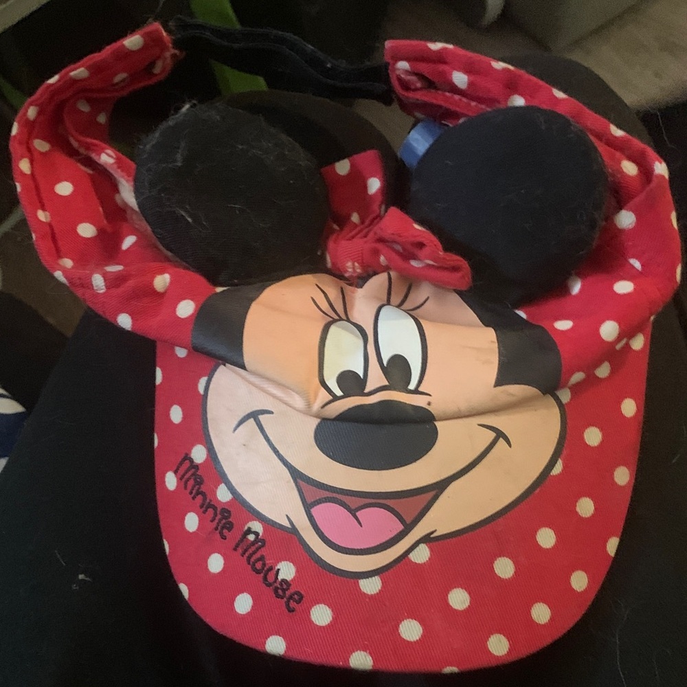 Disney Minnie Mouse Red Polka Dot Hat